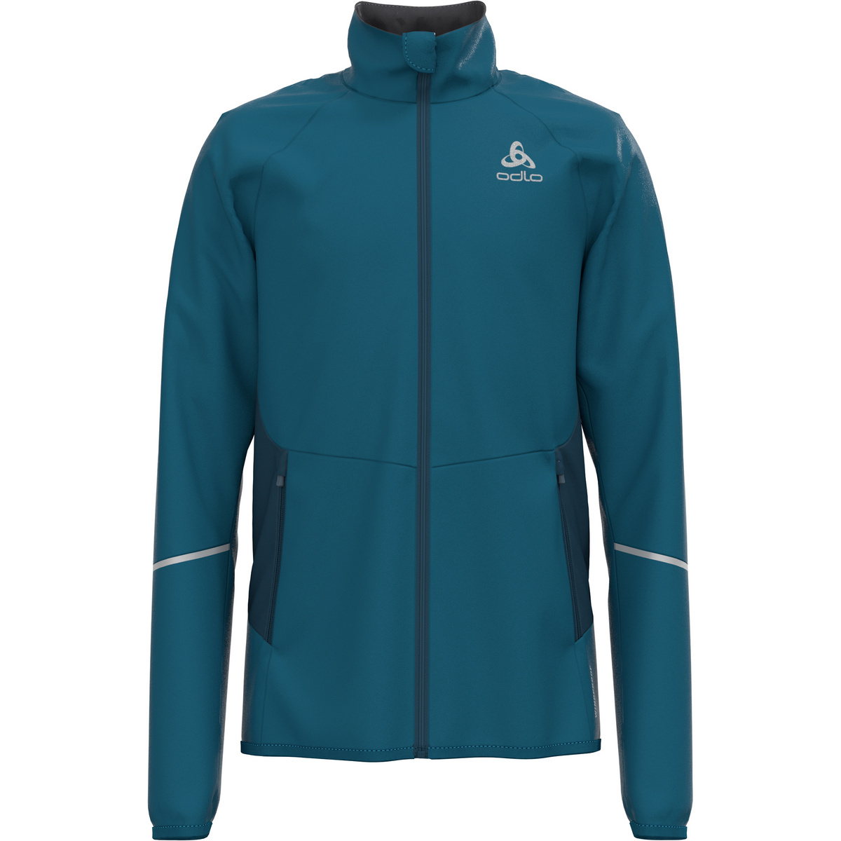 Odlo Kinder Brensholmen Jacke (Größe 116, blau)