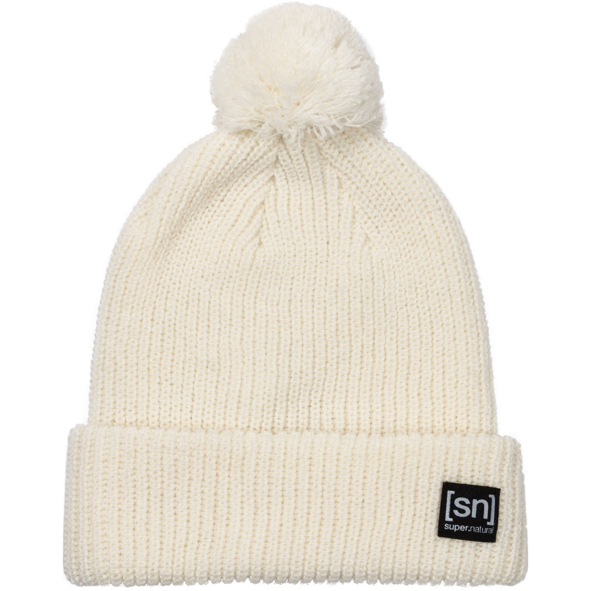 Super.Natural Bonnet Pom (taille ONE SIZE, Blanc)