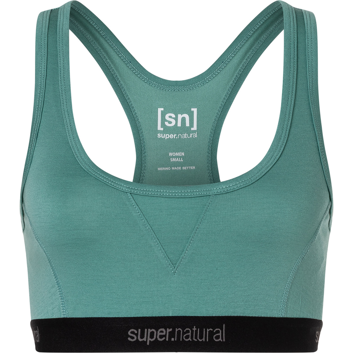 Super.Natural Damen Tundra220 Semplice Sport BH (Größe XS, tuerkis)
