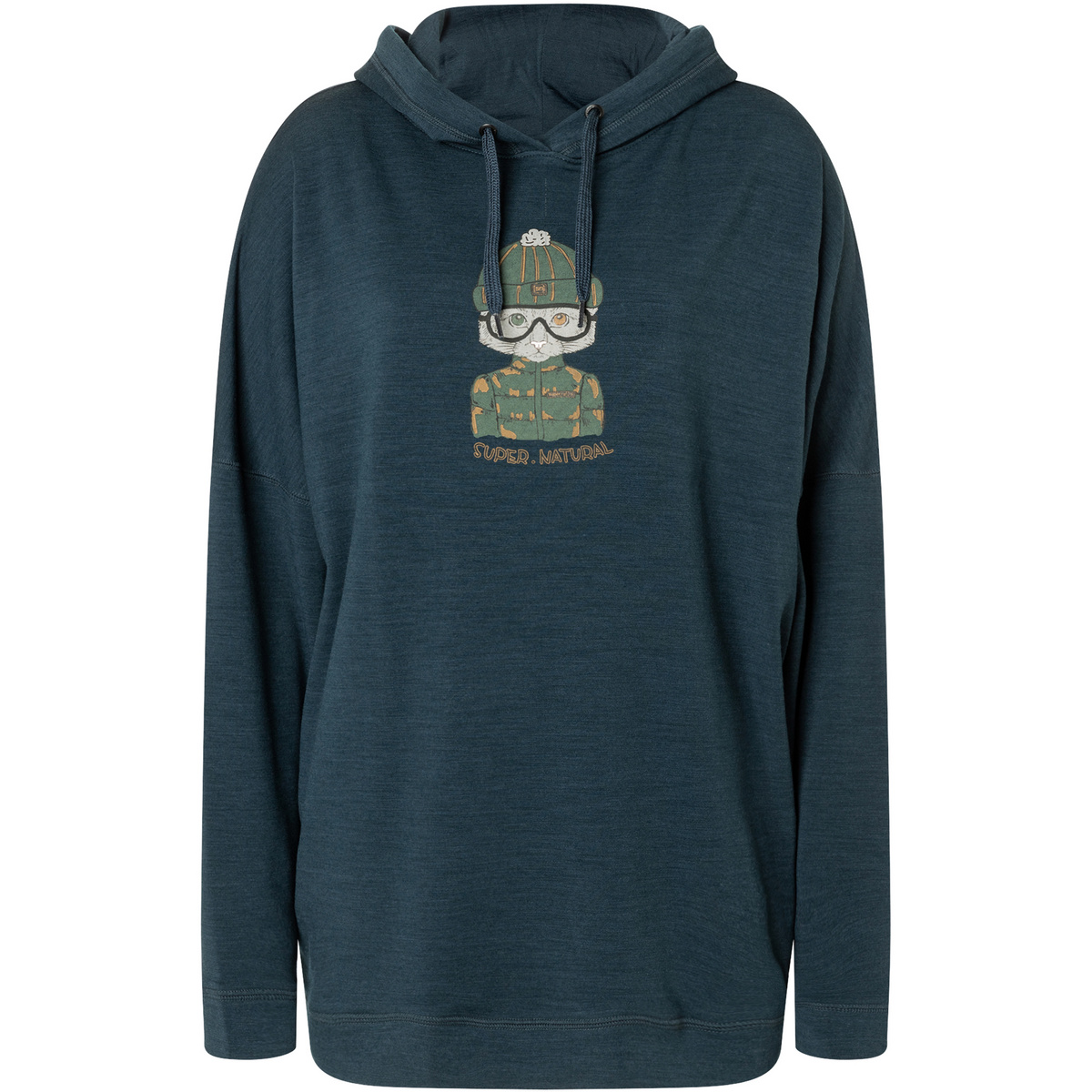 Image of Super.Natural Damen Snow Cat Hoodie
