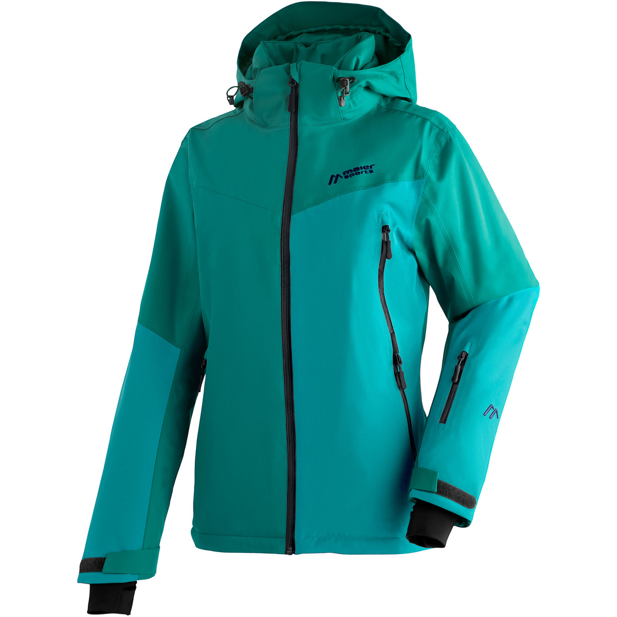 Maier Sports Damen Nuria Jacke (Größe M, gruen)