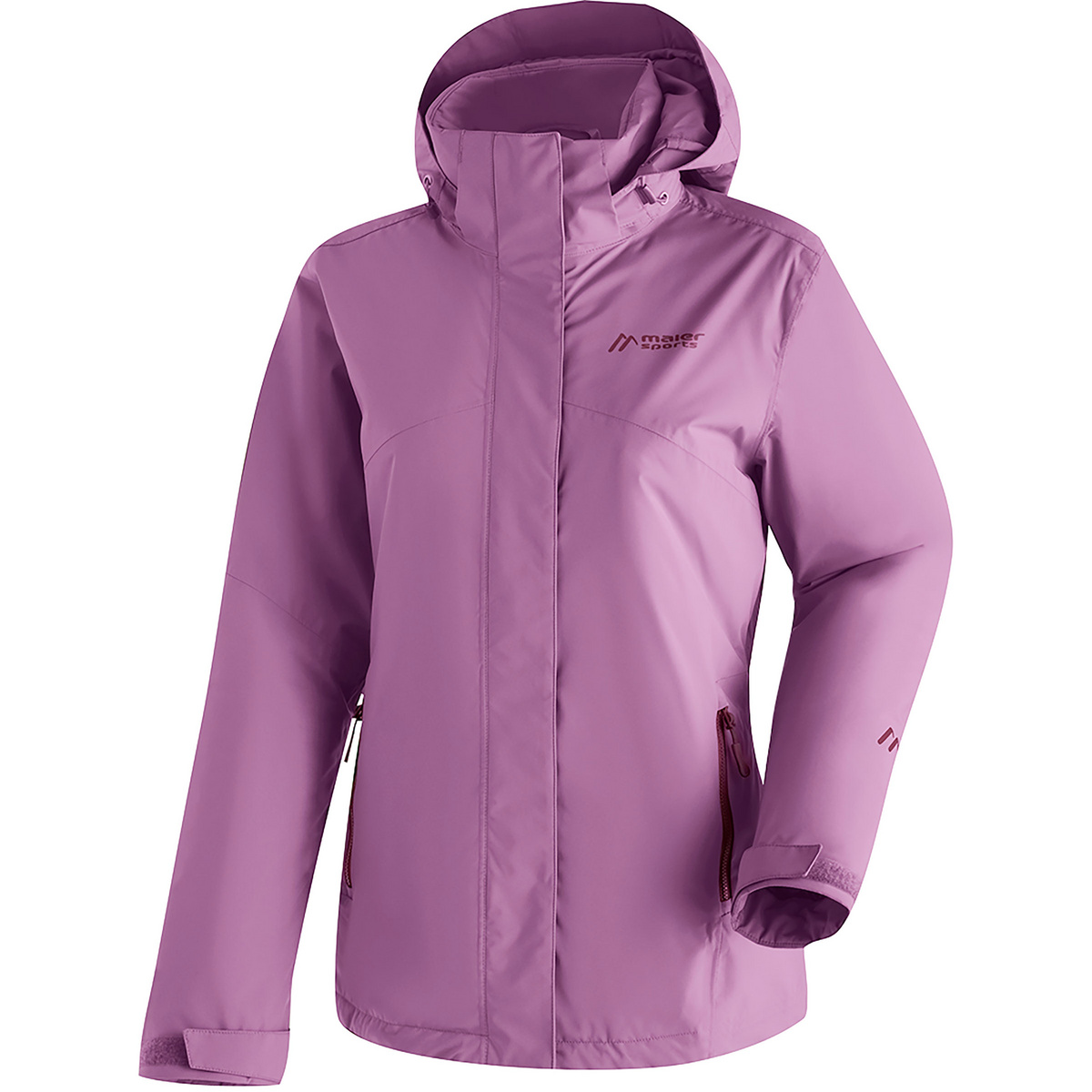 Maier Sports Damen Metor Therm Rec Jacke (Größe M, lila)