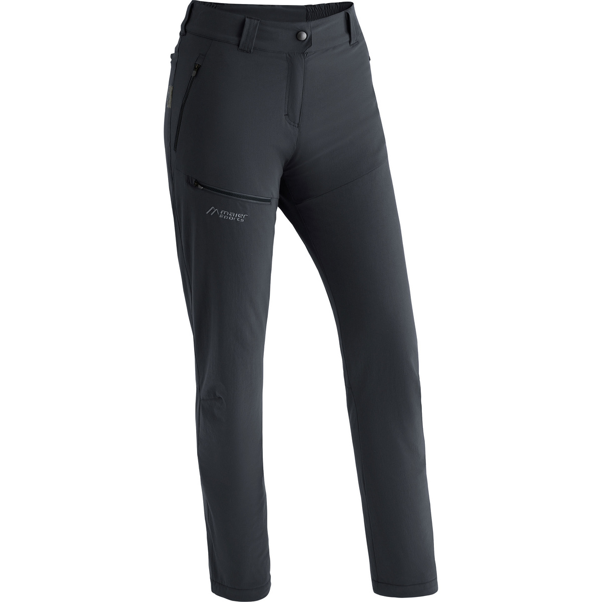 Maier Sports Damen Lulaka Wool Hose (Größe 4XL, schwarz)
