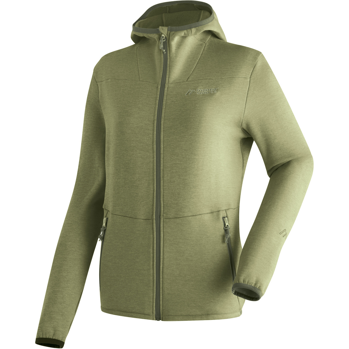 Maier Sports Donna Giacca Fave (Taglia M, Verde)