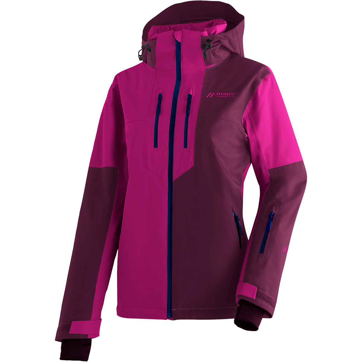 Maier Sports Donna Giacca Manzaneda (Taglia L, Magenta)