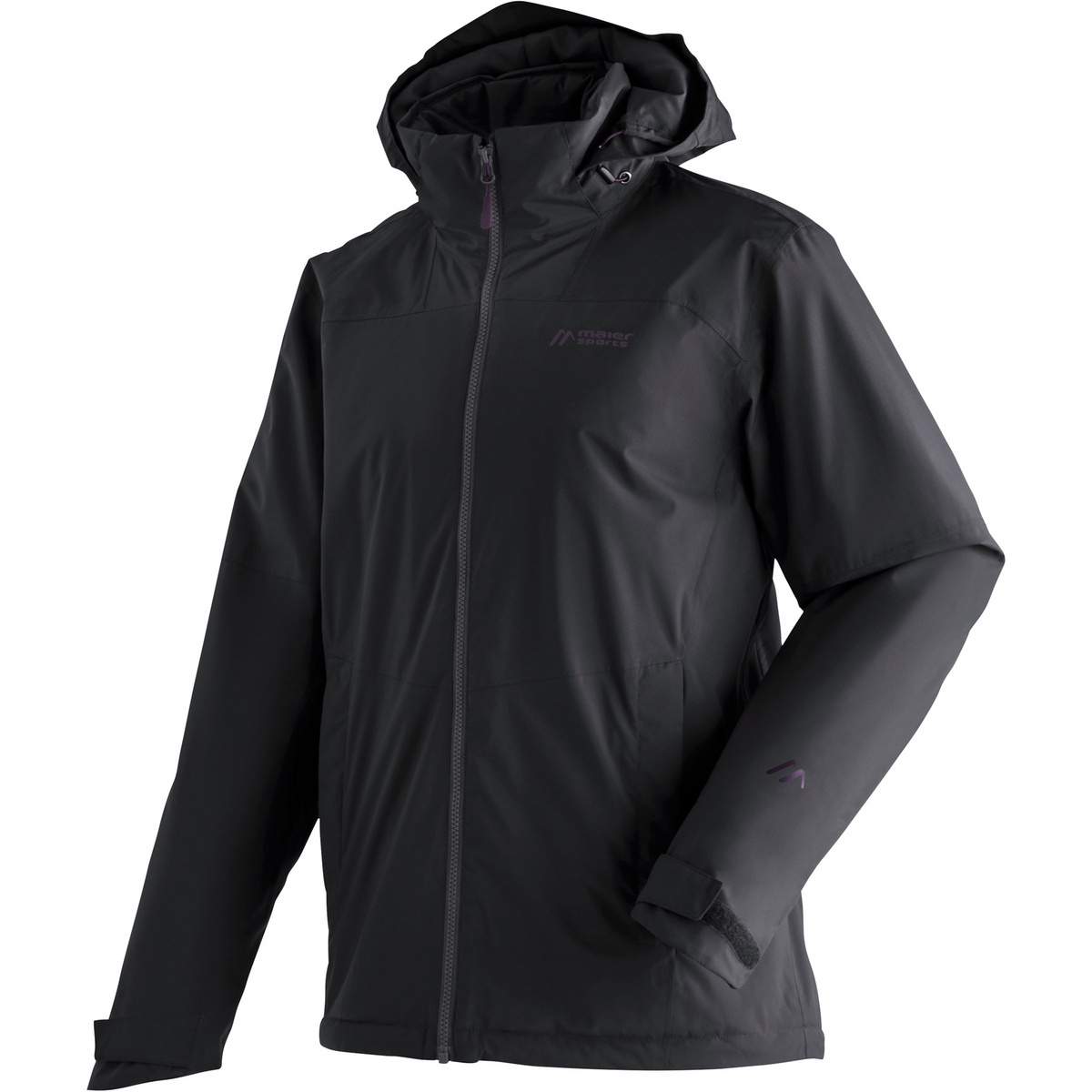 Maier Sports Herren Metor Therm Rec Jacke (Größe S, schwarz)