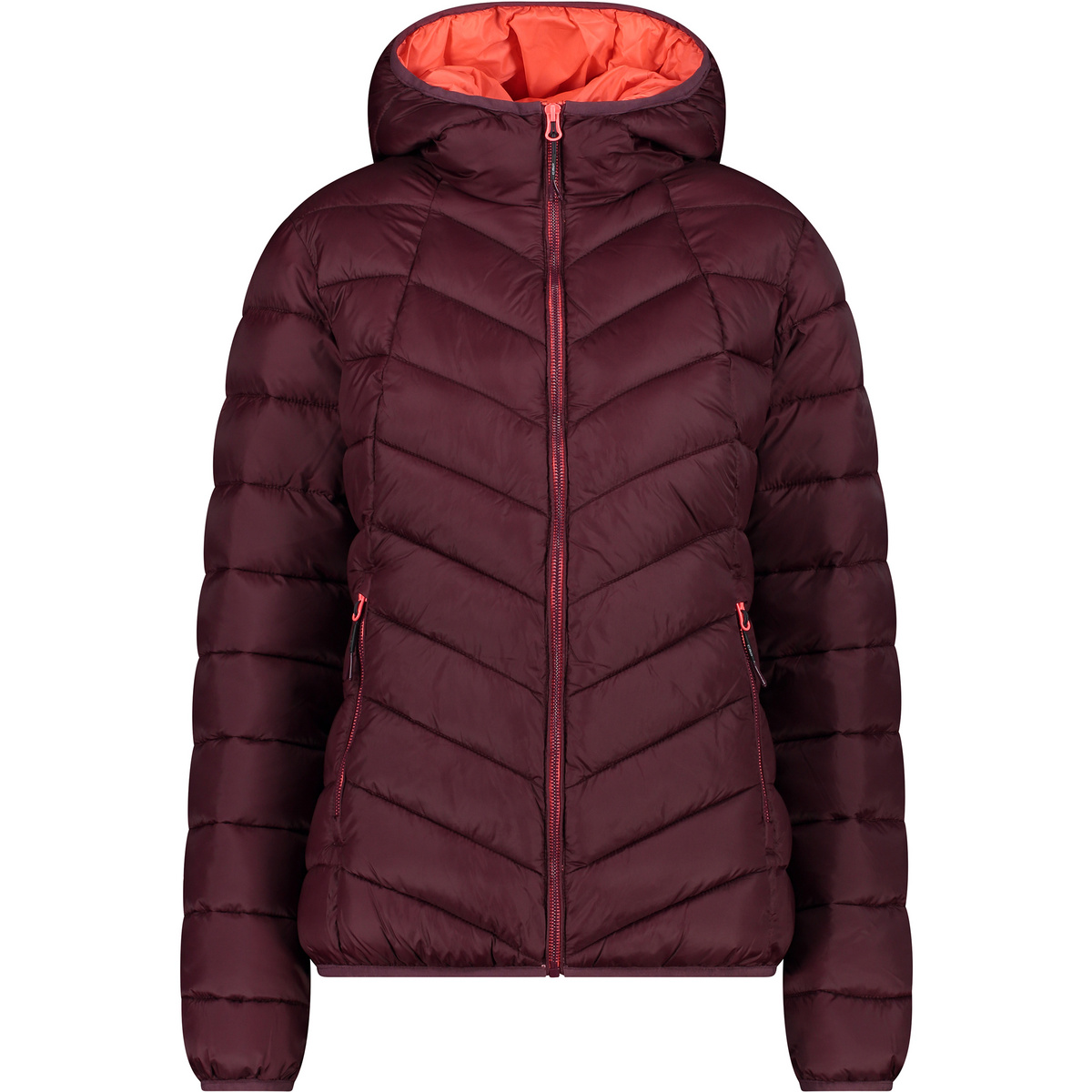 CMP Damen Hoodie Jacke (Größe XXS, rot)