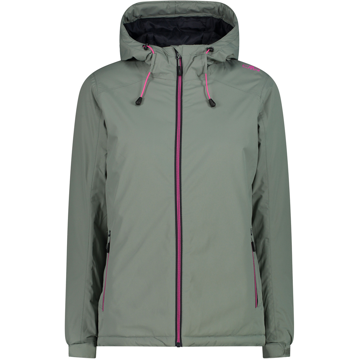 CMP Damen Hoodie Jacke (Größe L, gruen)