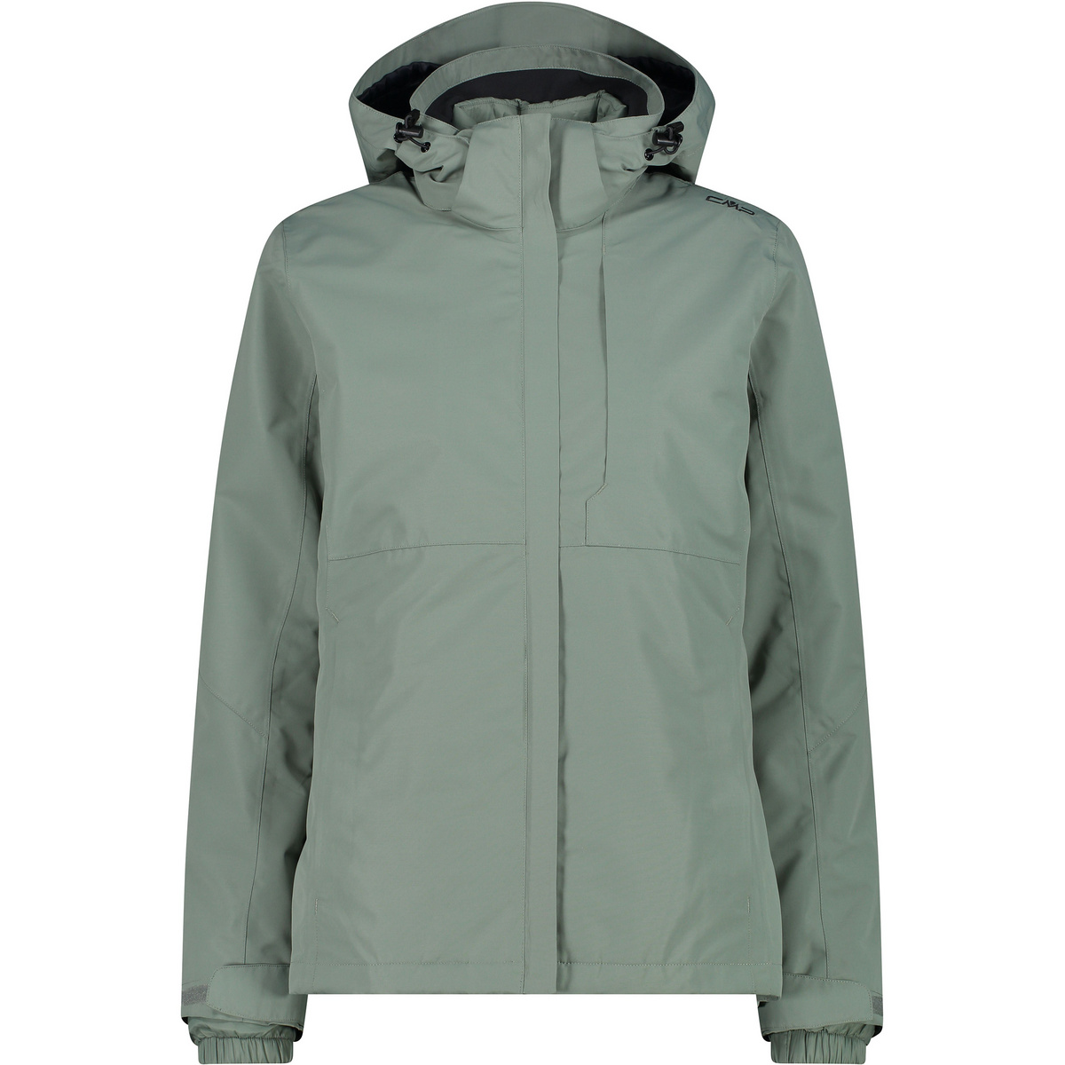 CMP Damen Zip Hoodie Jacke (Größe XXL, gruen)
