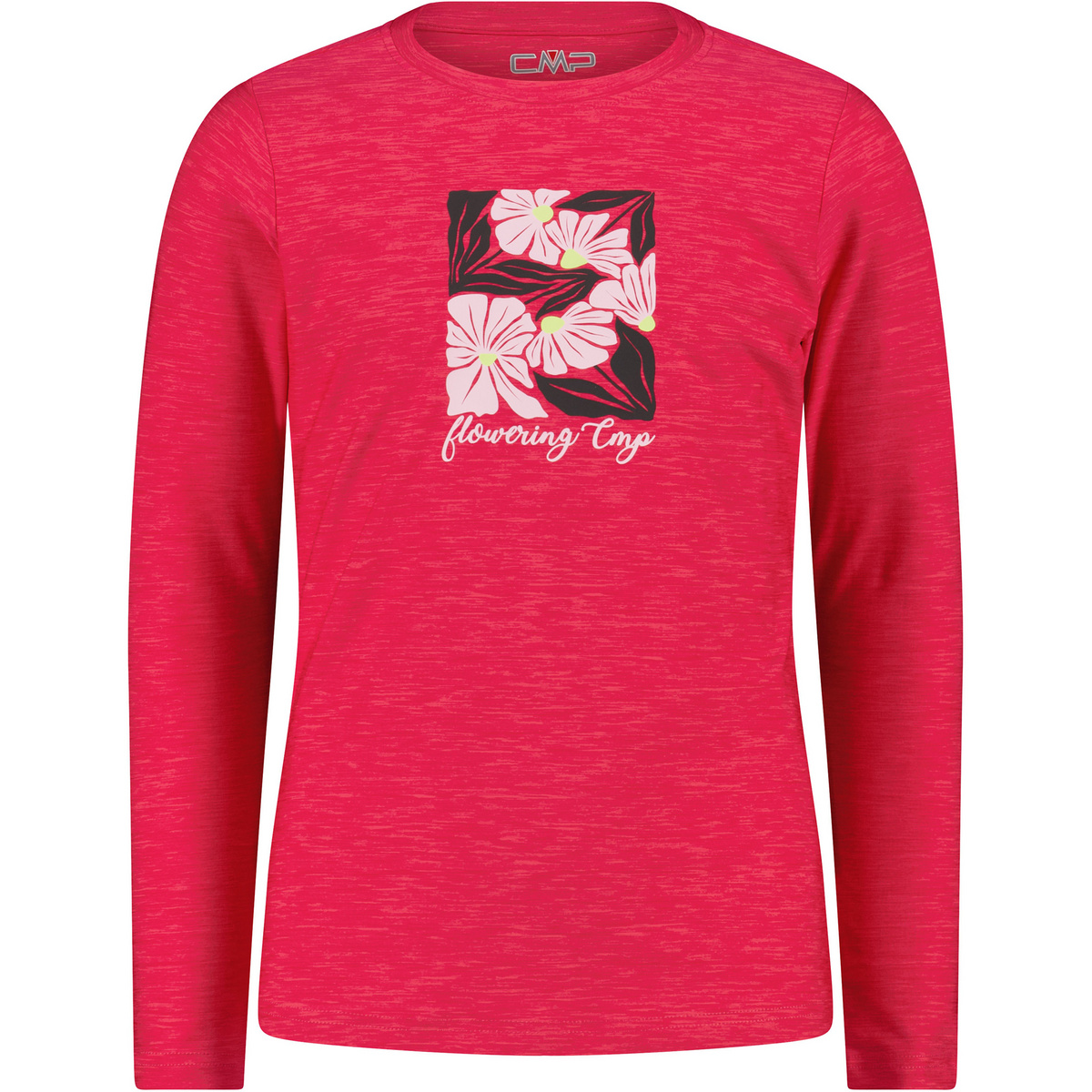 CMP Bambino Maglia a maniche lunghe (Taglia 104, Magenta)