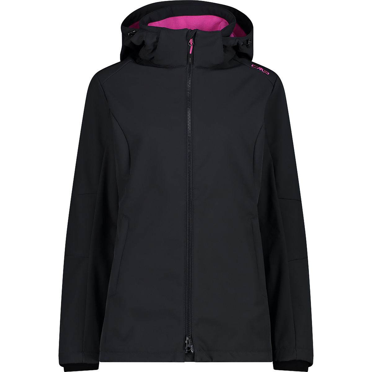 CMP Damen Zip Hoodie Jacke (Größe XXL, grau)