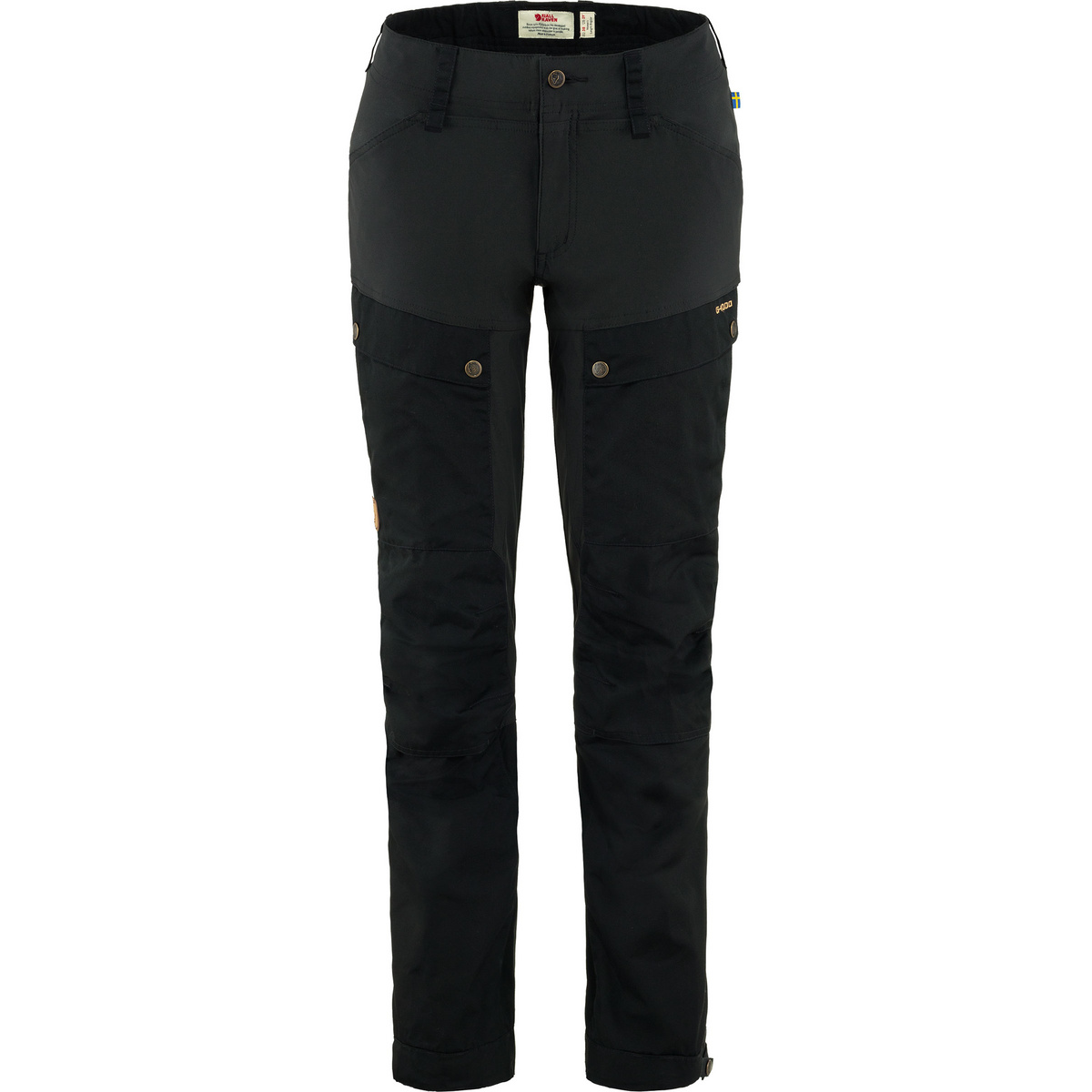Fjällräven Femme Pantalon Keb (taille M, Noir)