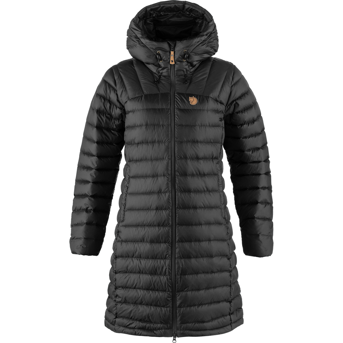 Fjällräven Donna Parka Snow Flake (Taglia S, Nero)