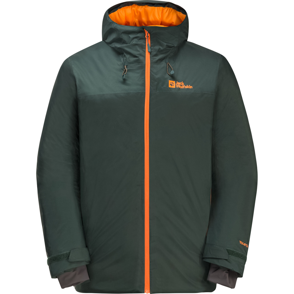 Jack Wolfskin Herren Cyrox 2l Down Jacke (Größe S, oliv)