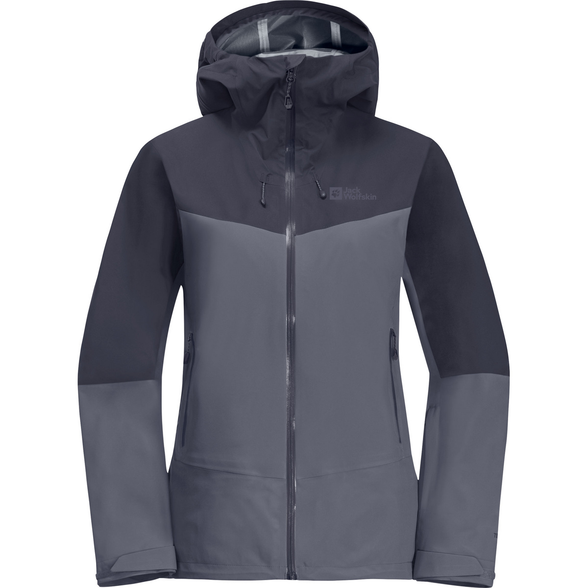 Jack Wolfskin Damen Alpspitze Tour 3l Jacke (Größe XS, grau)