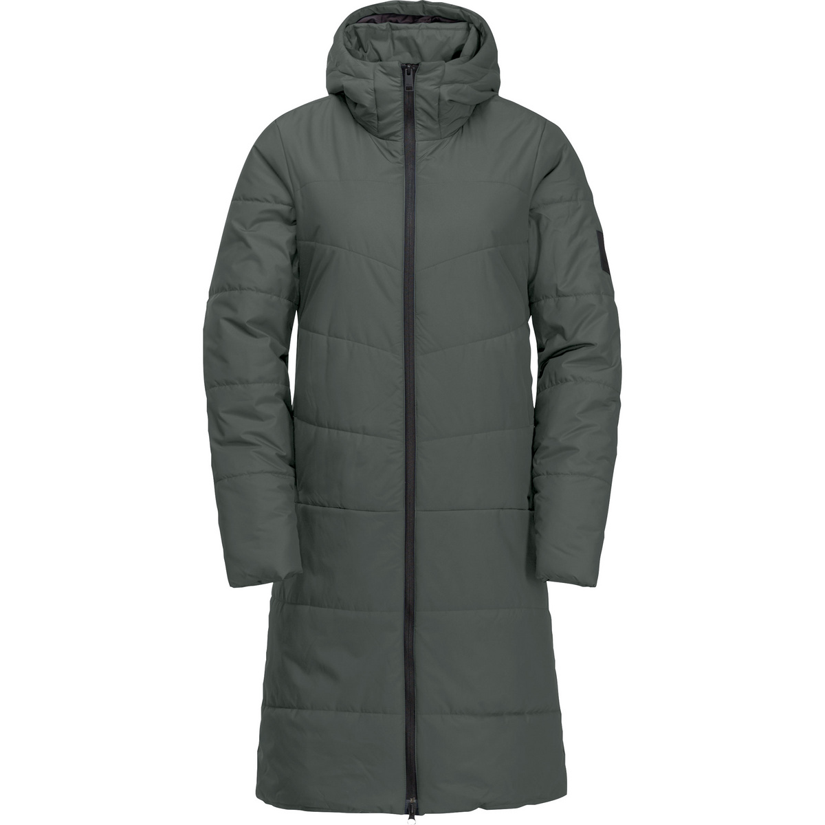 Jack Wolfskin Damen Deutzer Mantel (Größe M, gruen)