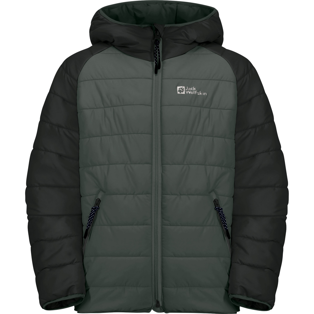 Jack Wolfskin Kinder Zenon Jacke (Größe 152, gruen)