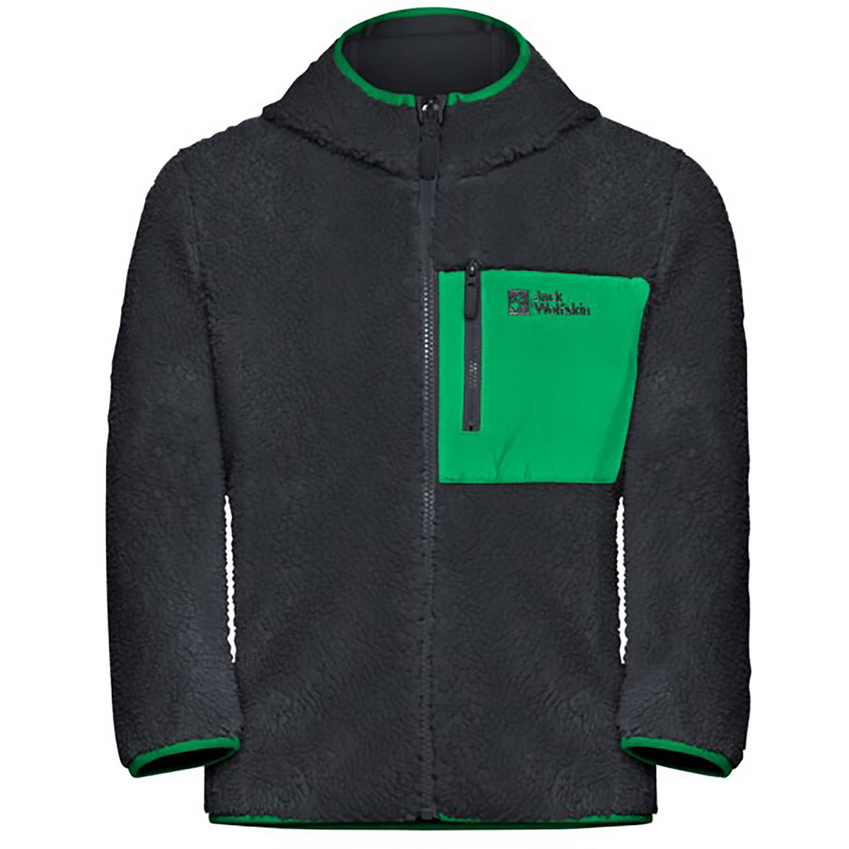 Image of Jack Wolfskin Bambino Giacca con cappuccio Ice Curl