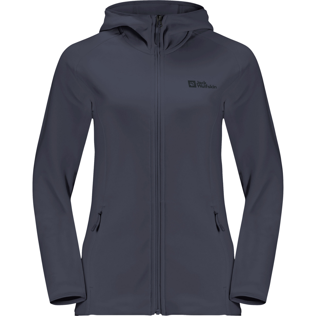 Jack Wolfskin Damen Baiselberg Hoodie Jacke (Größe S, grau)