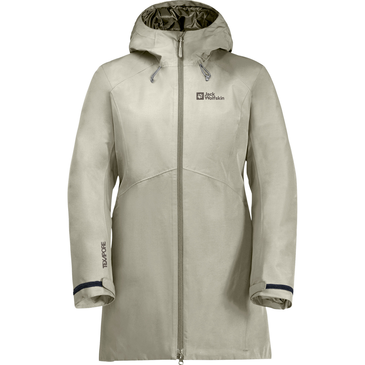 Jack Wolfskin Femme Manteau Heidelstein Ins (taille S, Beige)