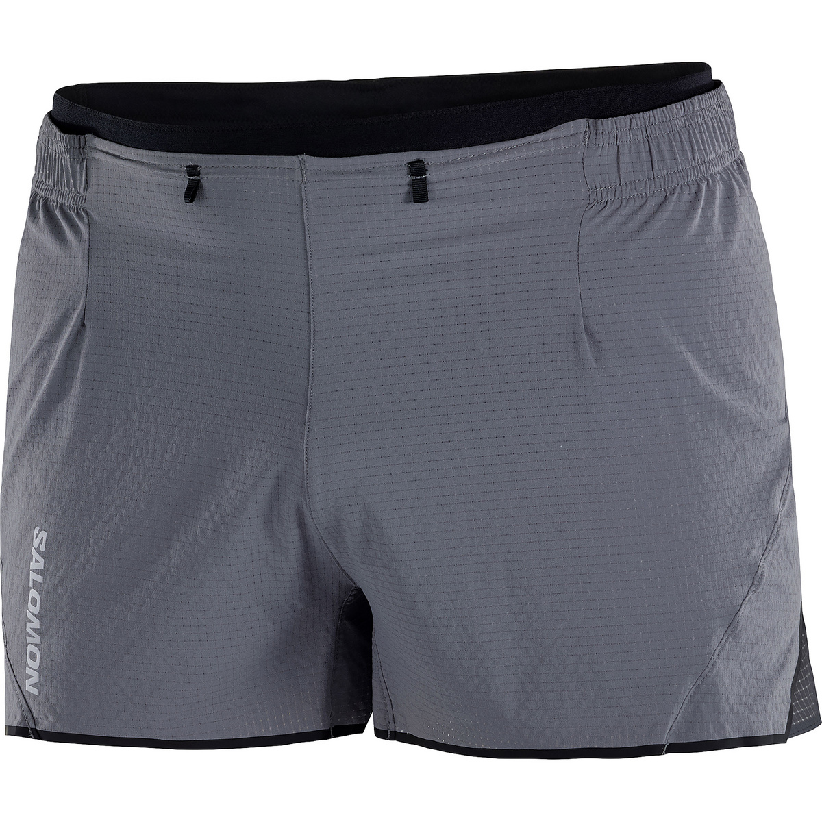 Salomon Uomo Pantaloncini Sense Aero 3'' (Taglia L, Grigio)