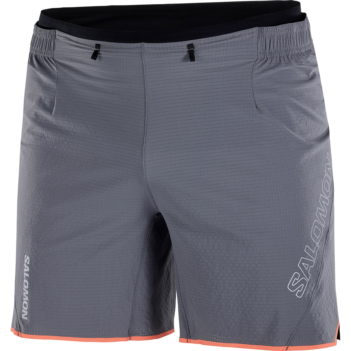 Salomon Uomo Pantaloncini Sense Aero 7'' (Taglia S, Grigio)