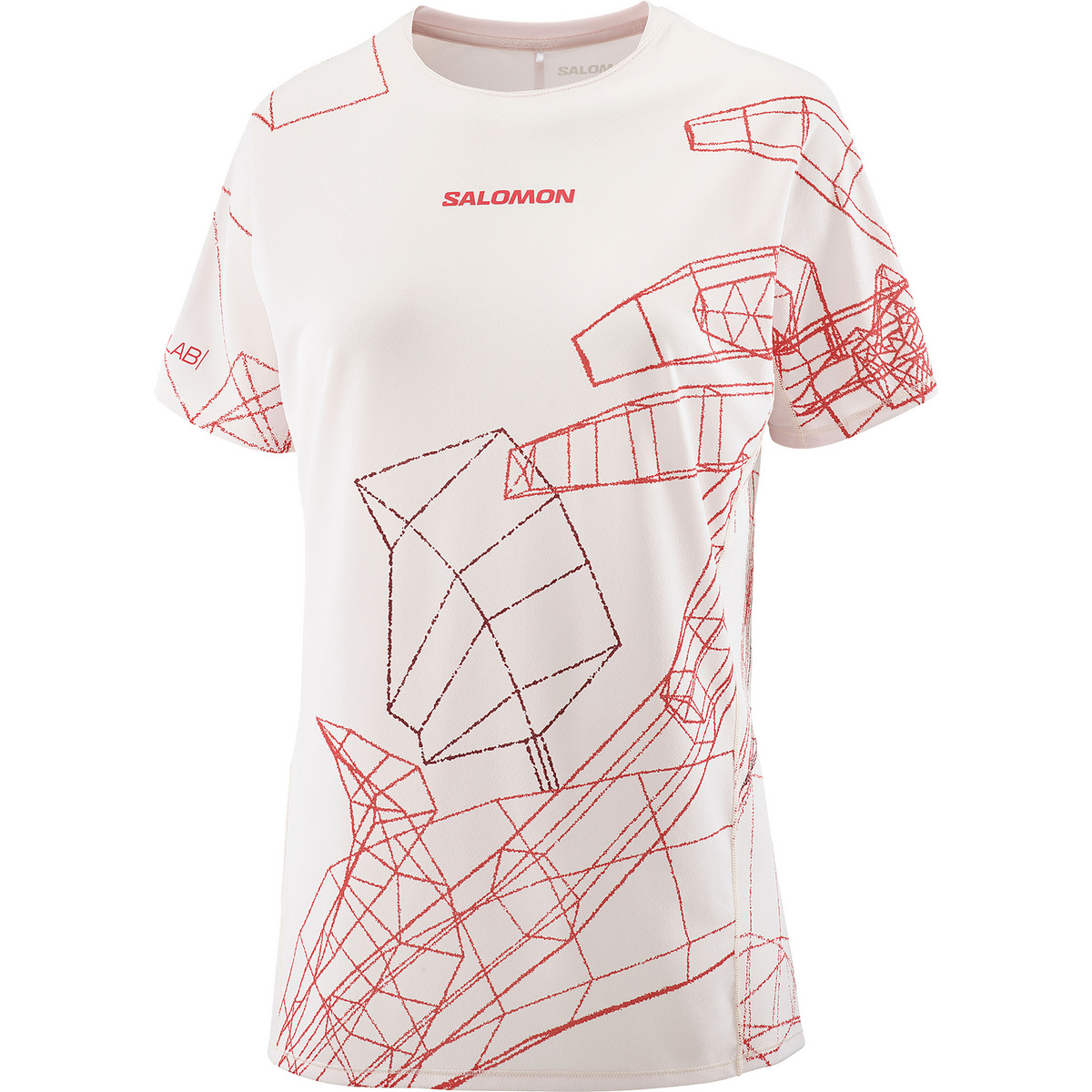 Salomon Donna Maglia a manica corta S-Lab Speed (Taglia XS, rosa)