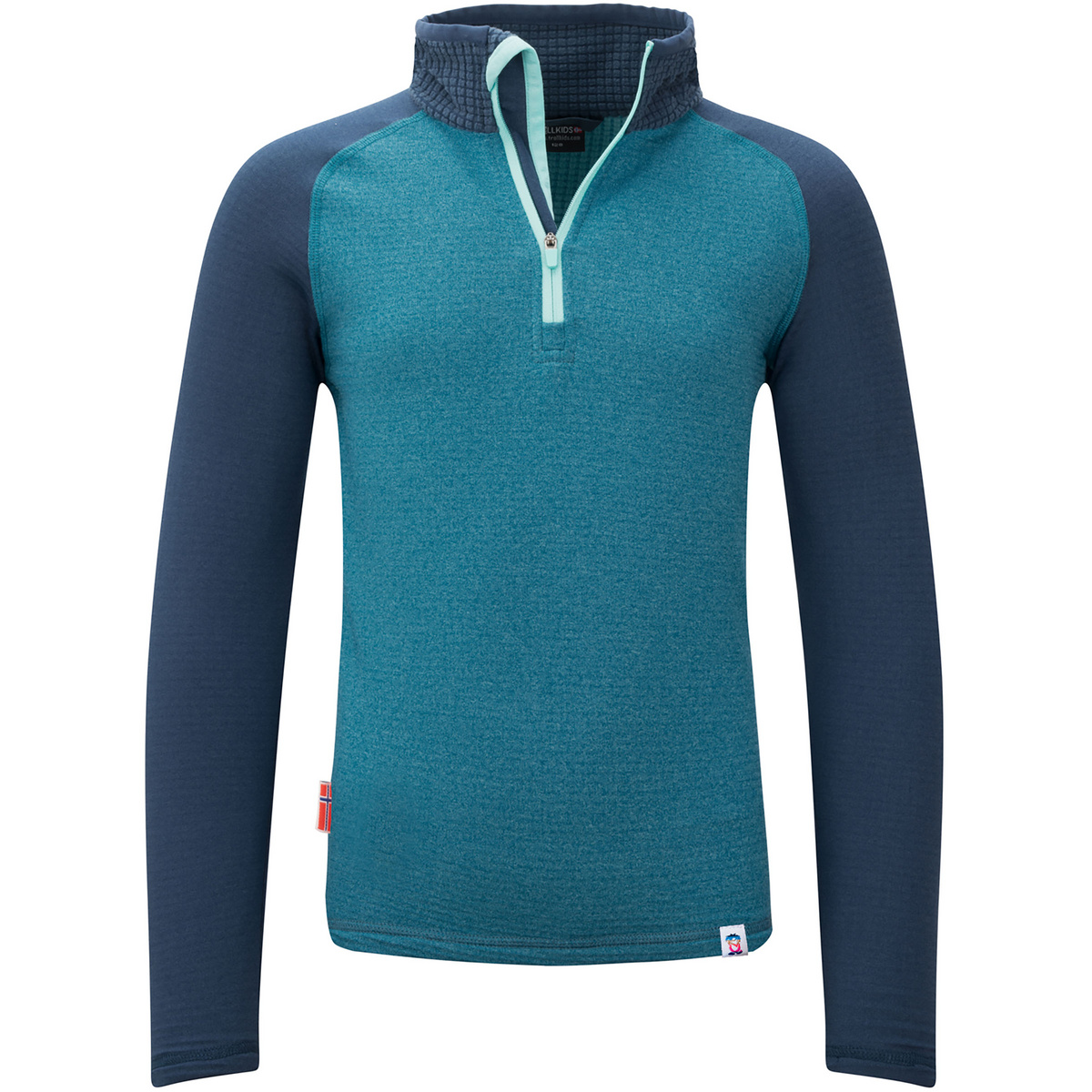 Image of Trollkids Bambino Maglia 1/2 zip Rauland