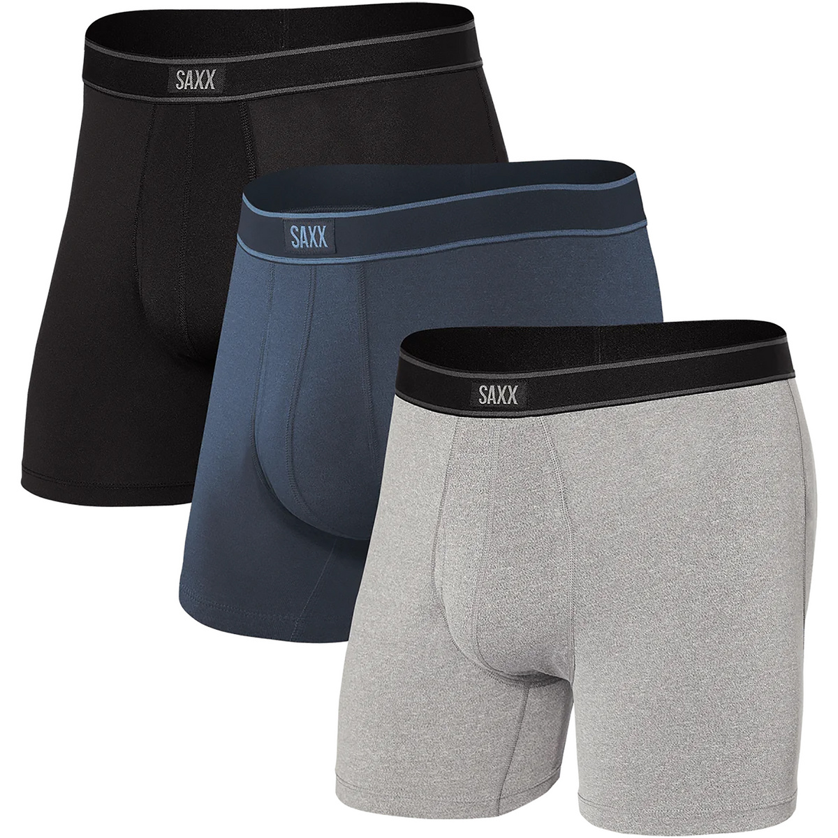Image of Saxx Underwear Uomo Boxer Daytripper confezione da 3 paia