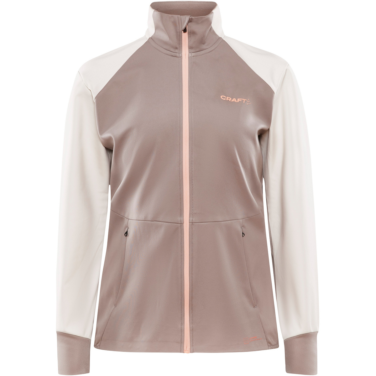 Craft Damen Core Nordic Training Jacke (Größe XL, beige)