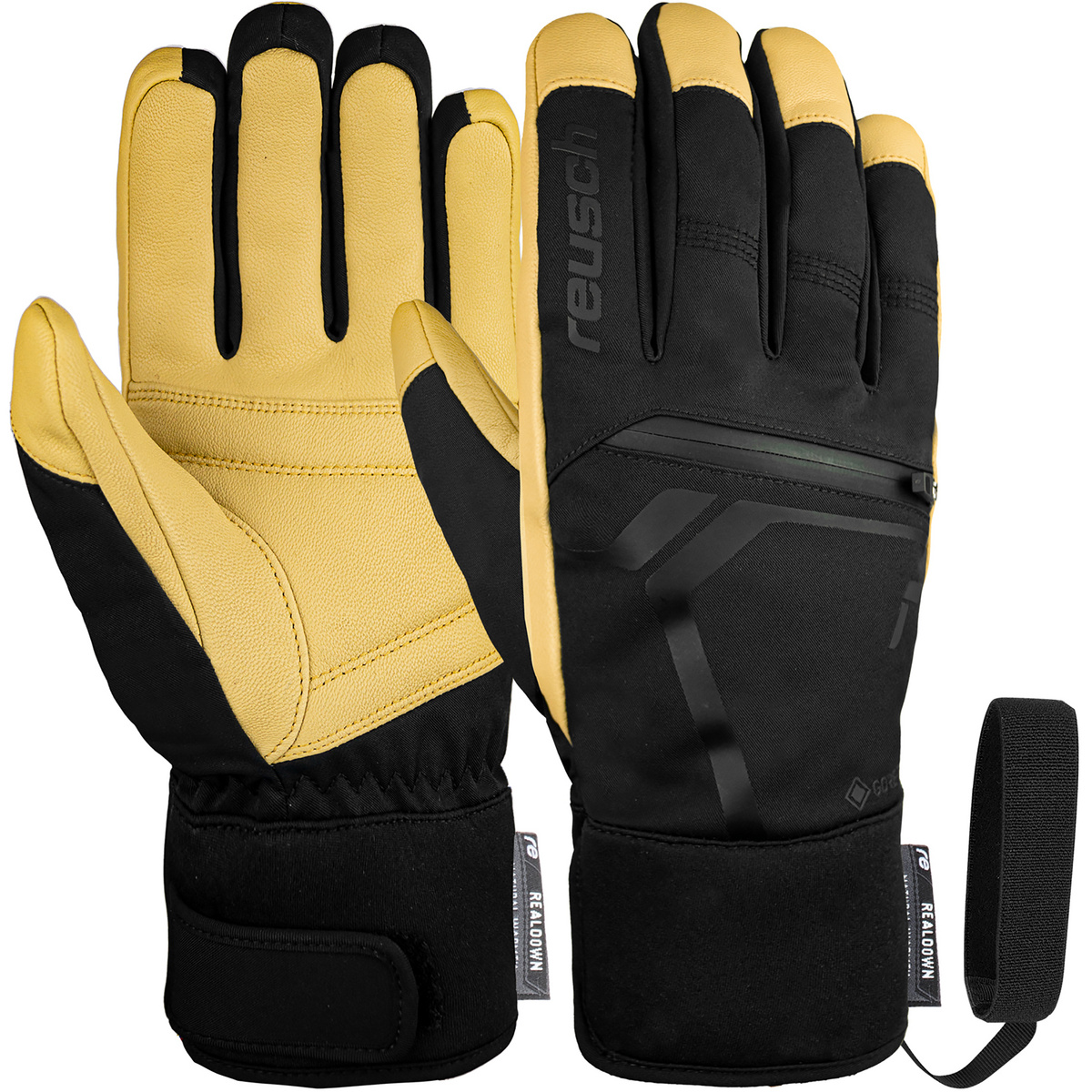 Reusch Down Spirit GTX SC Handschuhe (Größe 8, schwarz)