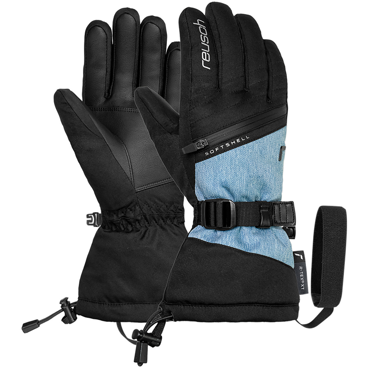 Reusch Damen Demi R-TEX® XT Handschuhe (Größe 7.5, blau)