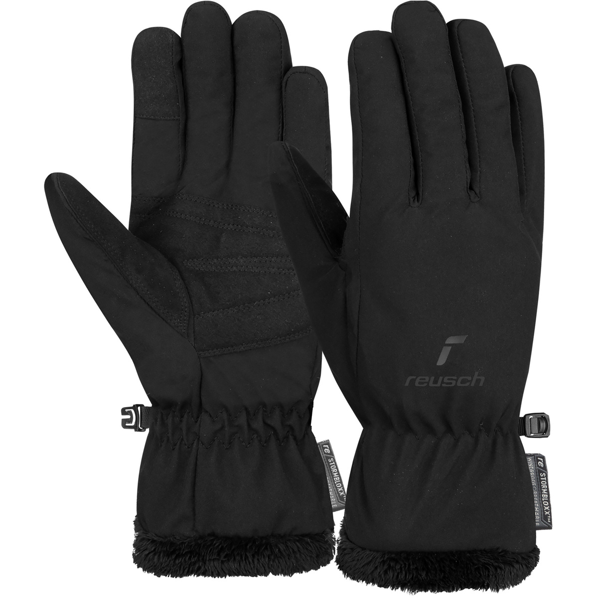 Reusch Damen Daily STORMBLOXX™ Handschuhe (Größe 6, schwarz)