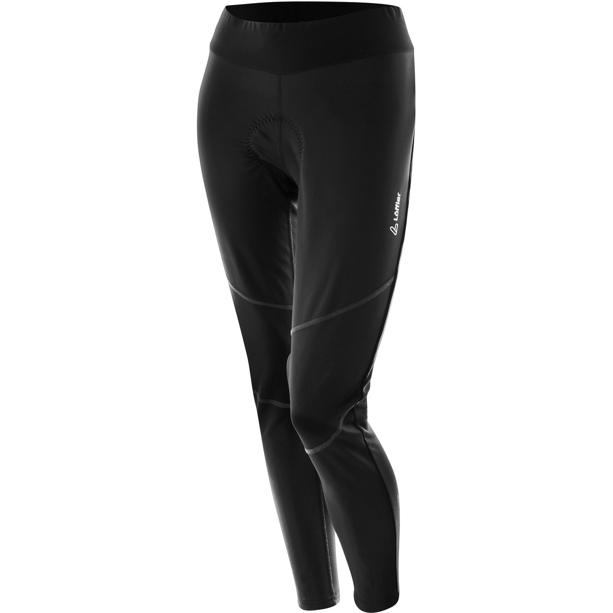 Löffler Femme Cuissard long Elastic WS (taille XS, Noir)