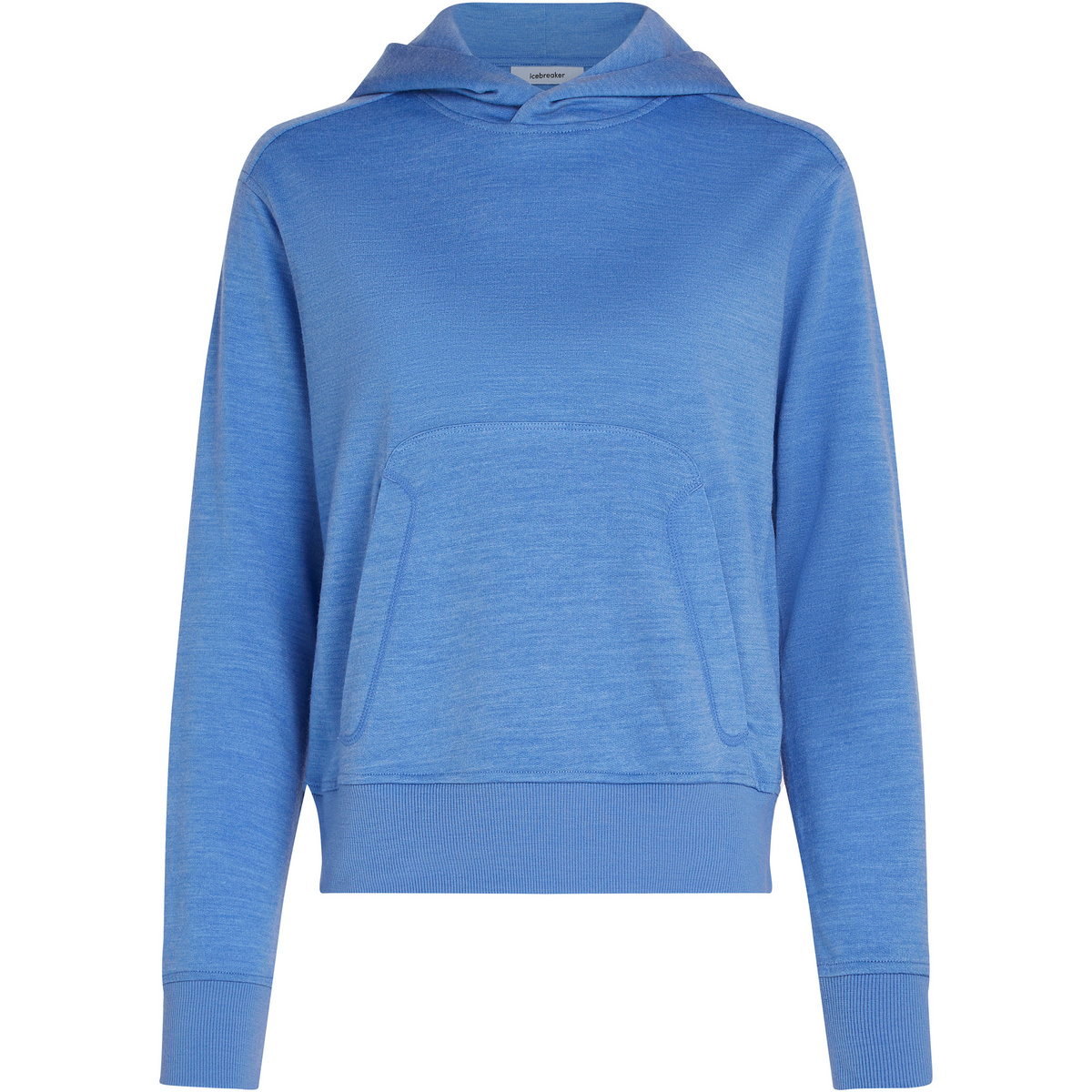 Icebreaker Femme Sweat à capuche Crush II (taille M, Bleu)