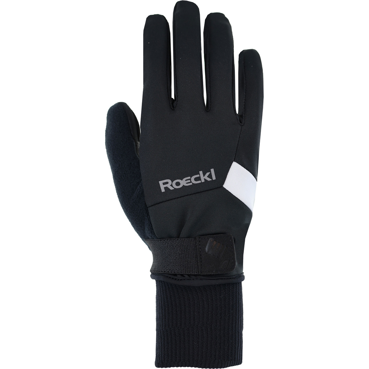 Roeckl Bambino Guanti Lappi 2 (Taglia 5, Nero)
