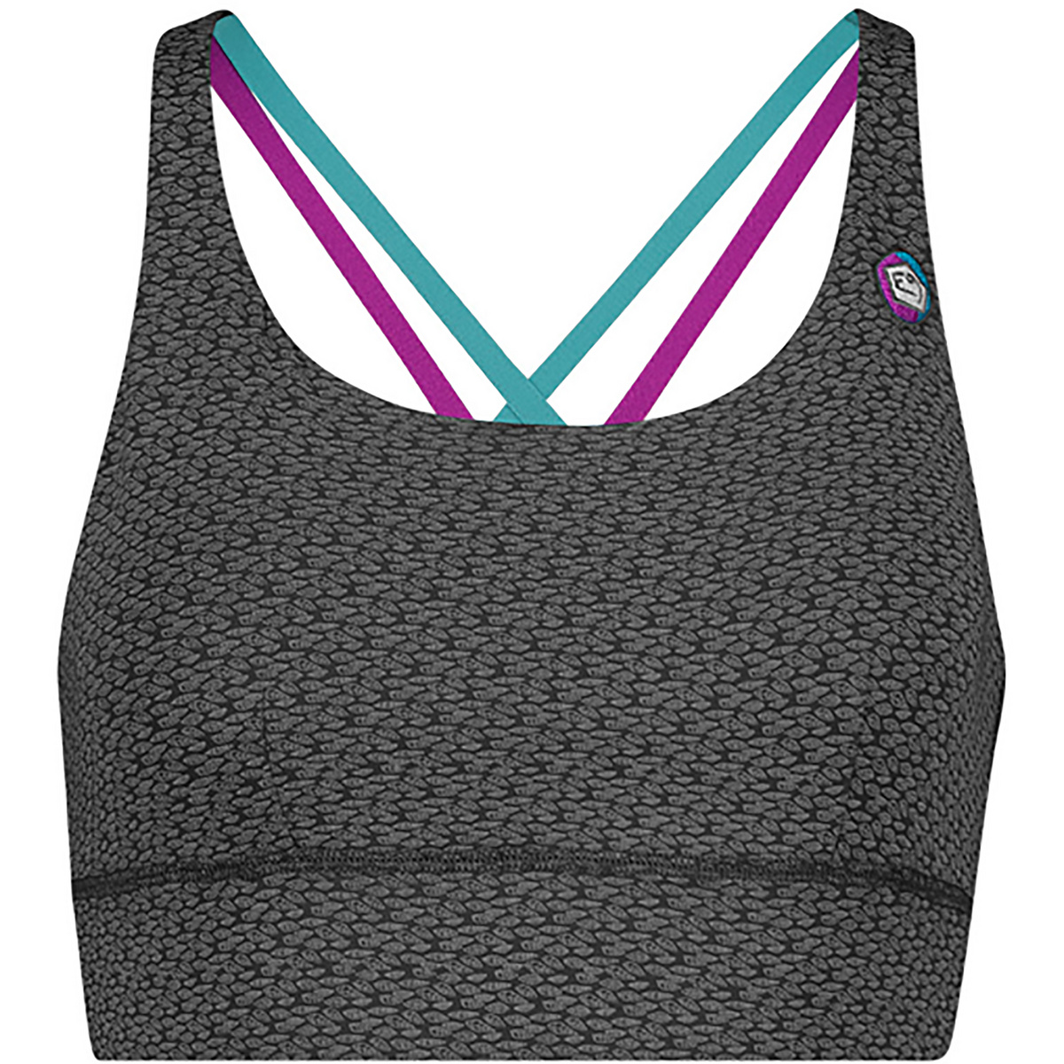 E9 Damen Mery 2.3 Sport BH (Größe XS, grau)
