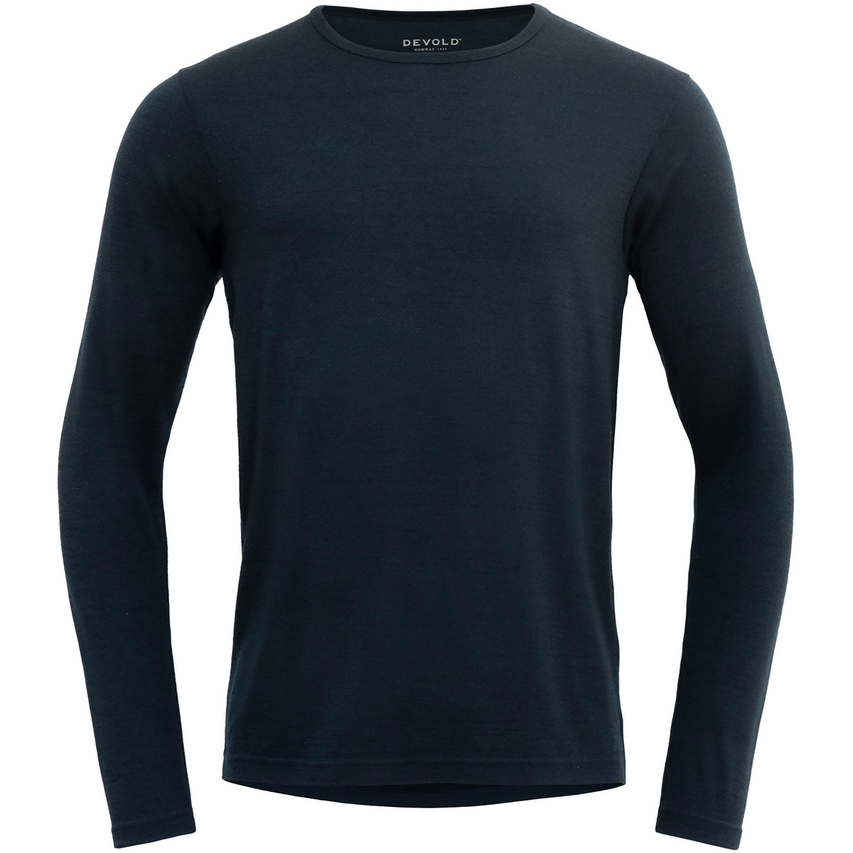 Devold Uomo Maglia a manica lunga Jakta Merino 200 (Taglia M, Blu)