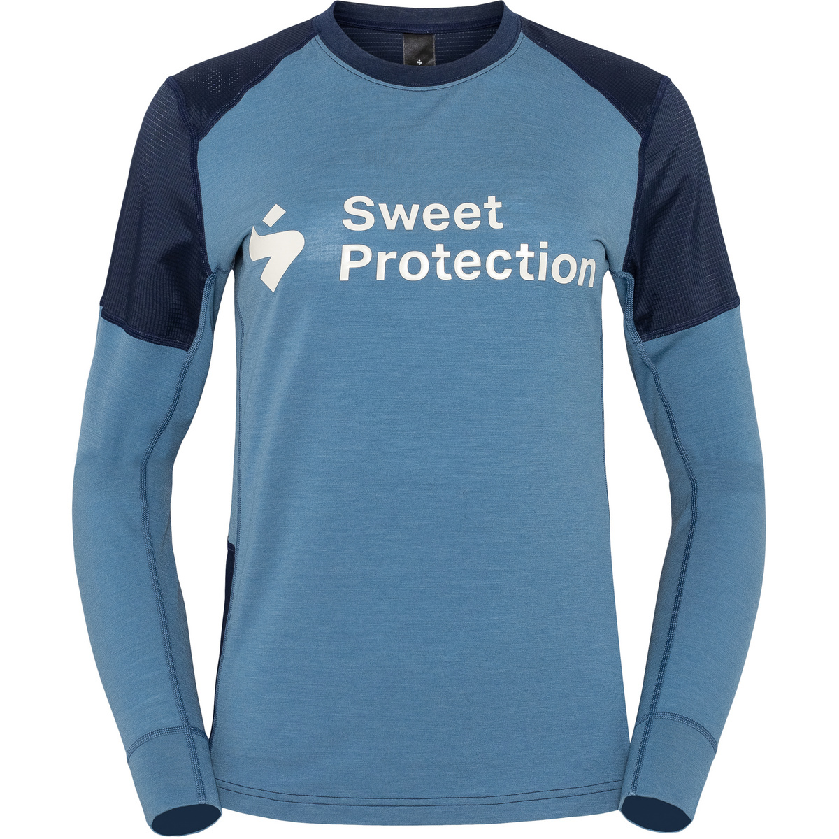 Sweet Protection Donna Maglia Hunter Merino Hybrid Ls (Taglia XS, Blu)