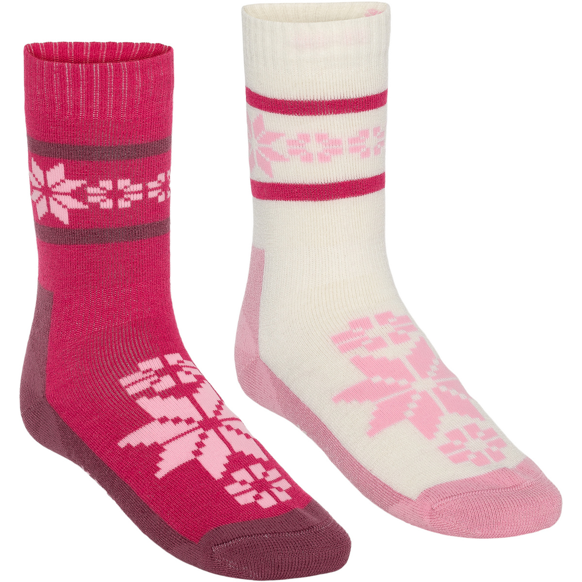 Kari Traa Femme Chaussettes pack de 2 Rusa (taille 39 , Rose vif)