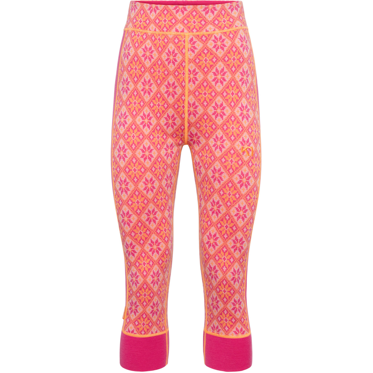 Kari Traa Damen Rose High Waist 3/4 Hose (Größe XS, pink)