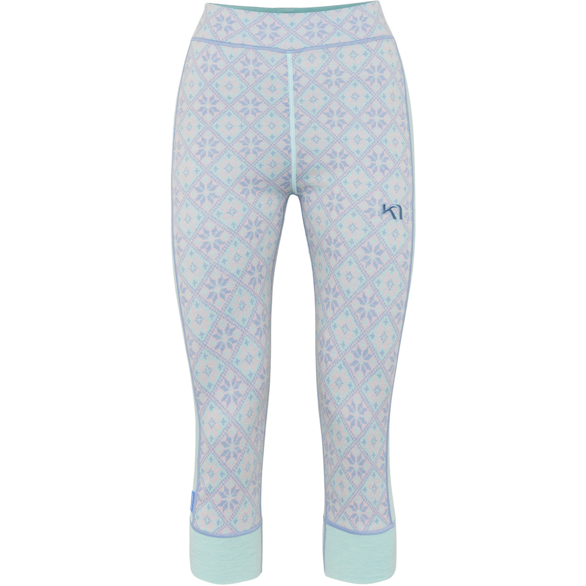 Kari Traa Damen Rose High Waist 3/4 Hose (Größe XS, tuerkis)