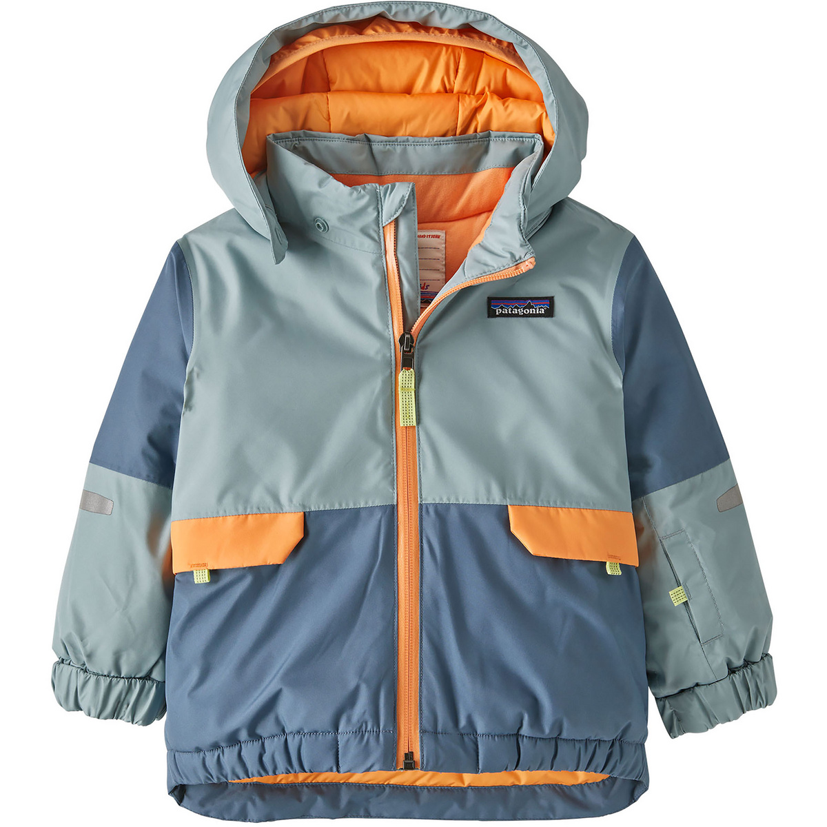 Patagonia Kinder Baby Snow Pile Jacke (Größe 89, blau)