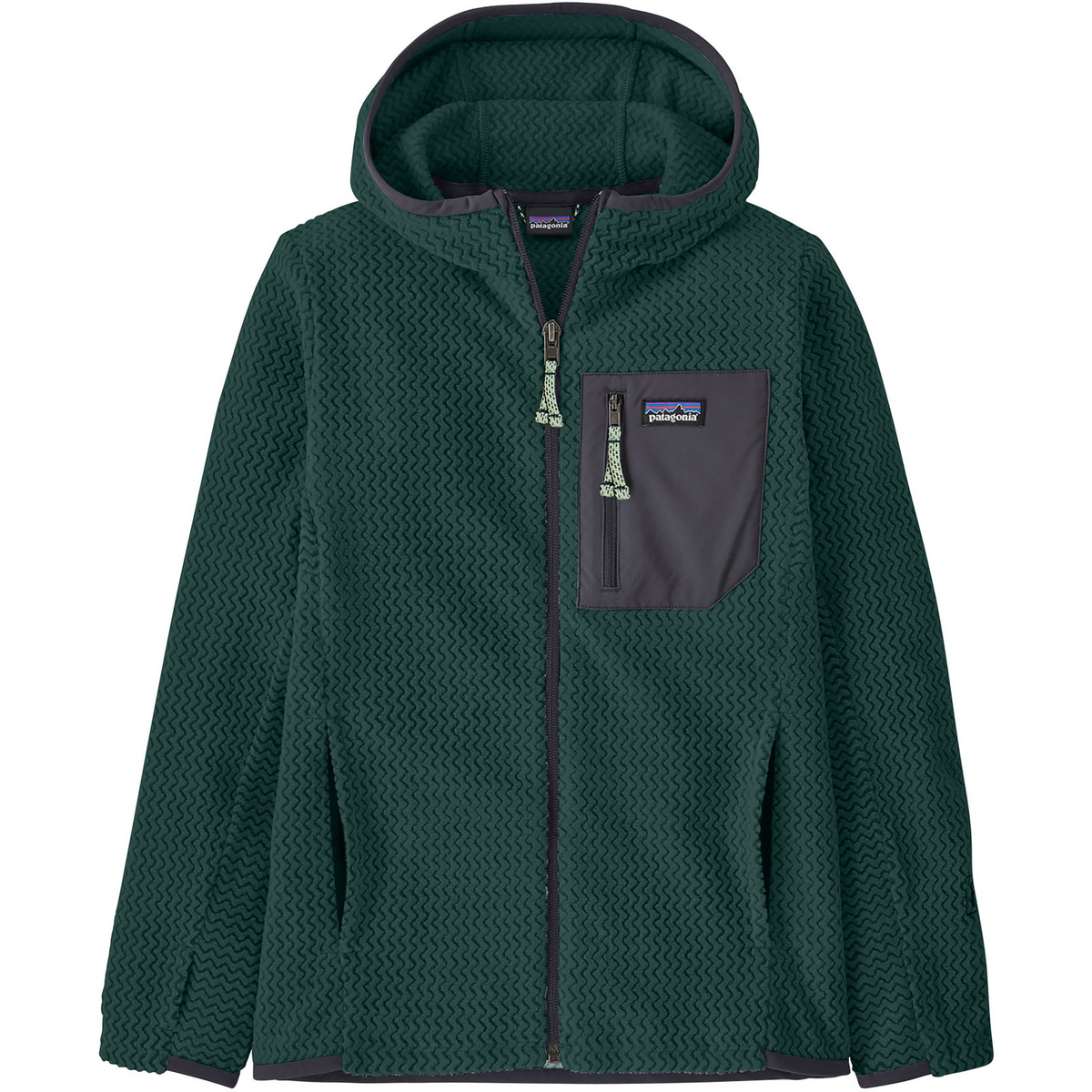 Image of Patagonia Bambino Giacca con cappuccio R1 Air