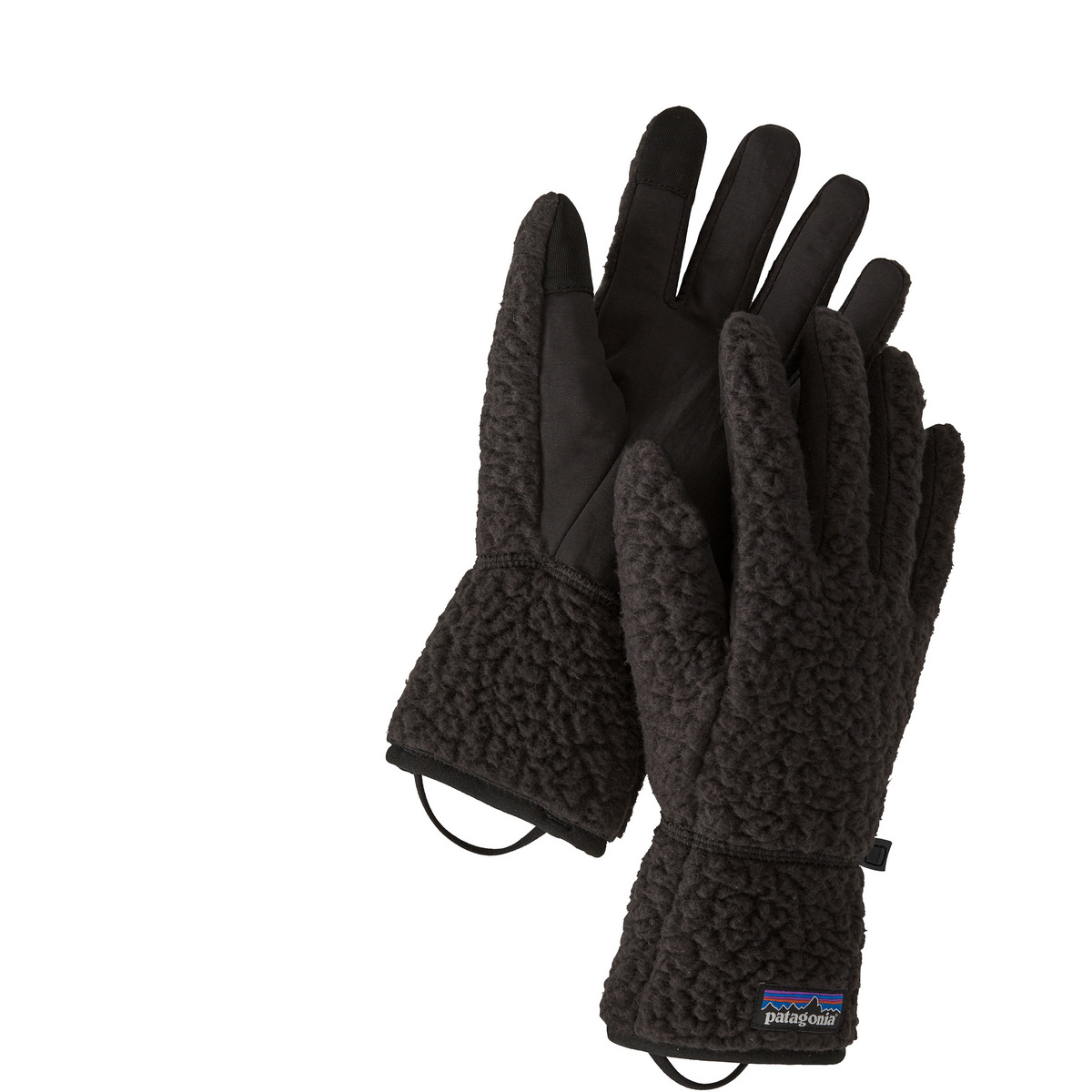 Patagonia Retro Pile Handschuhe (Größe XS, schwarz)
