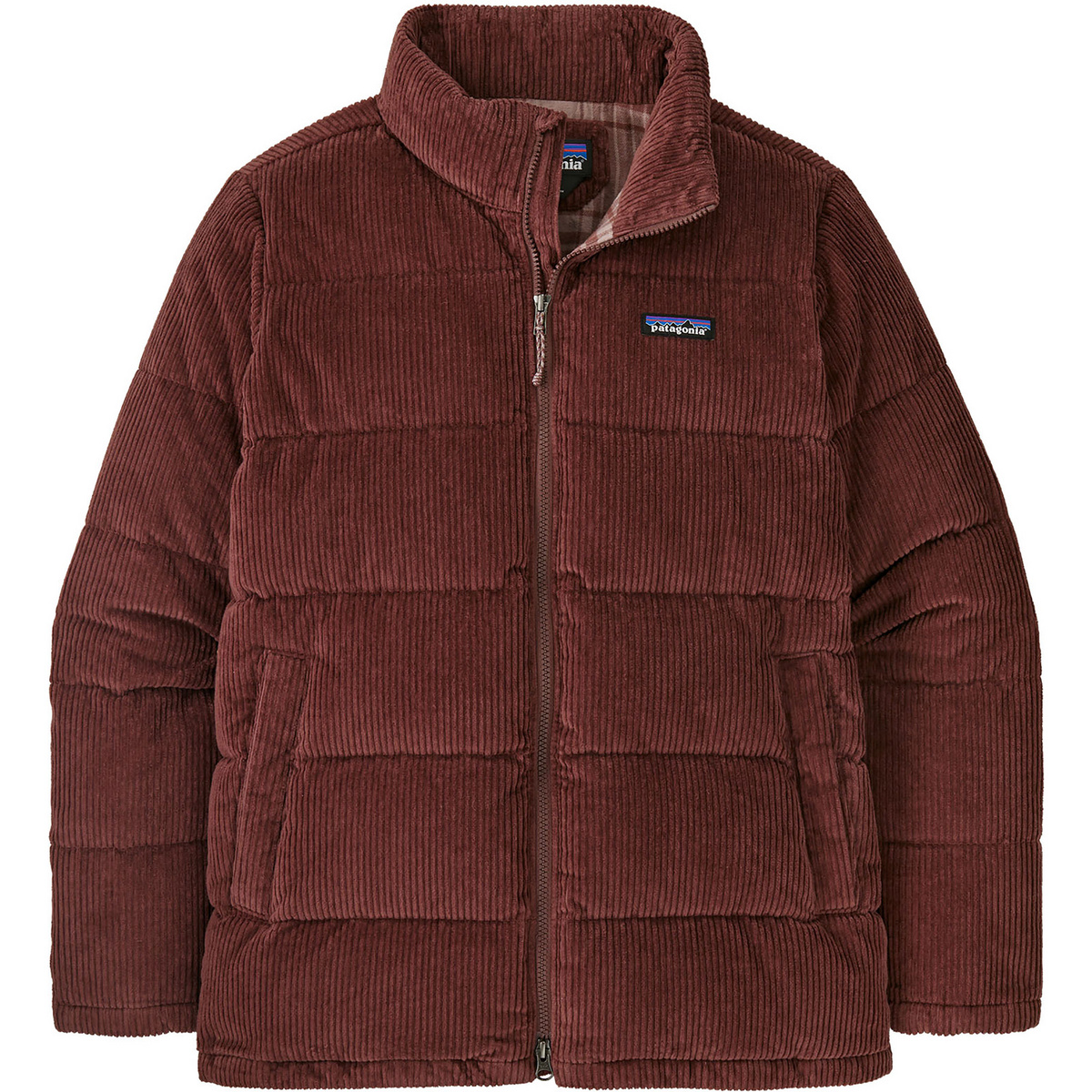 Patagonia Femme Manteau Fjord Cord (taille XS, Rouge)