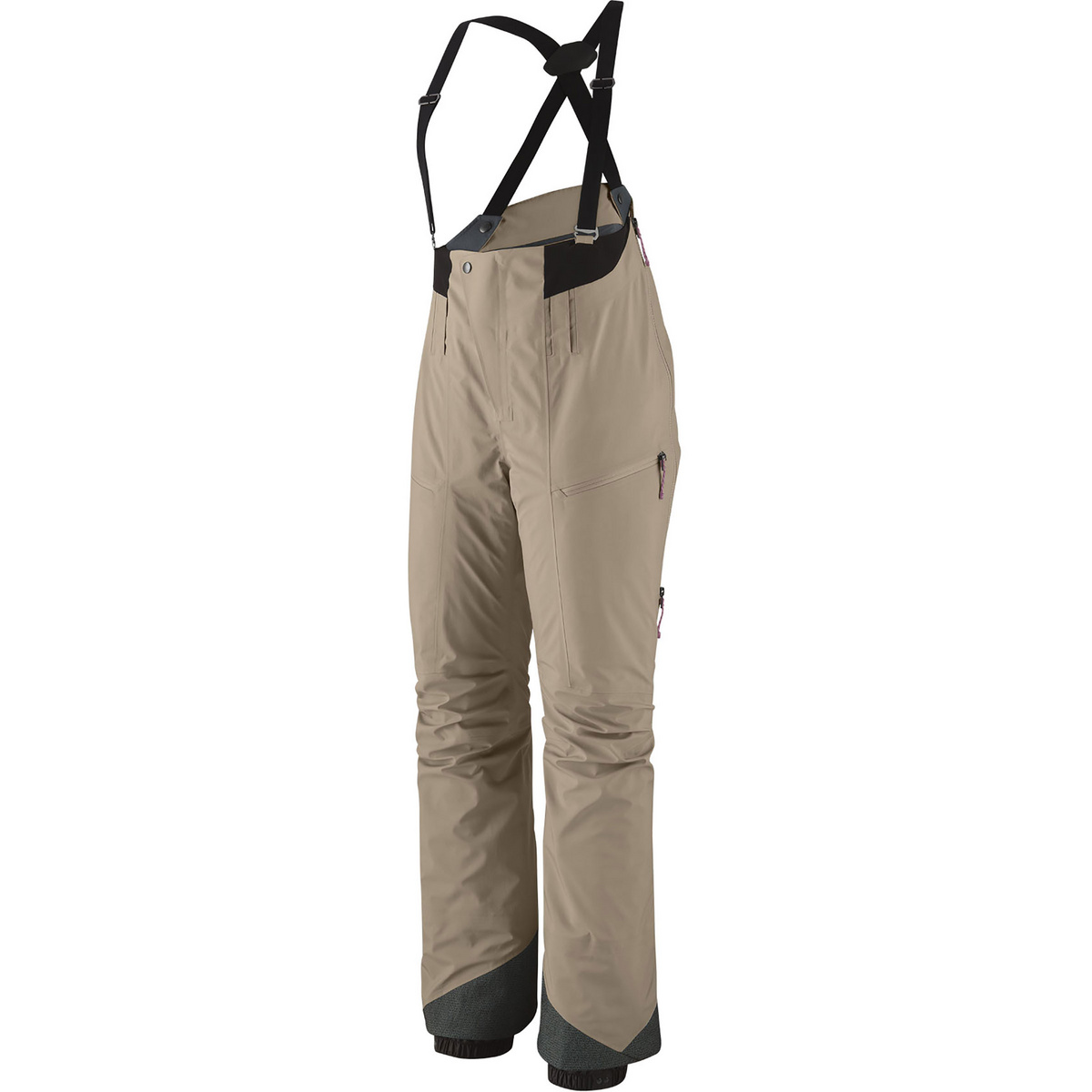 Patagonia Damen Untracked Bib Hose (Größe S, beige)