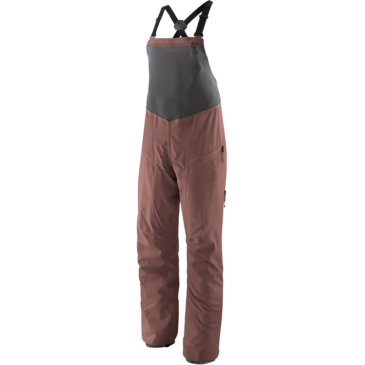 Patagonia Femme Pantalon Snowdrifter Bib (taille XS, Rouge)