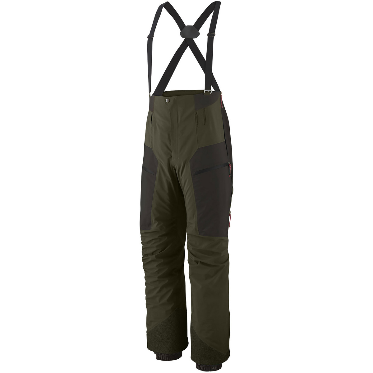 Patagonia Homme Pantalon Untracked Bib (taille L, Vert)