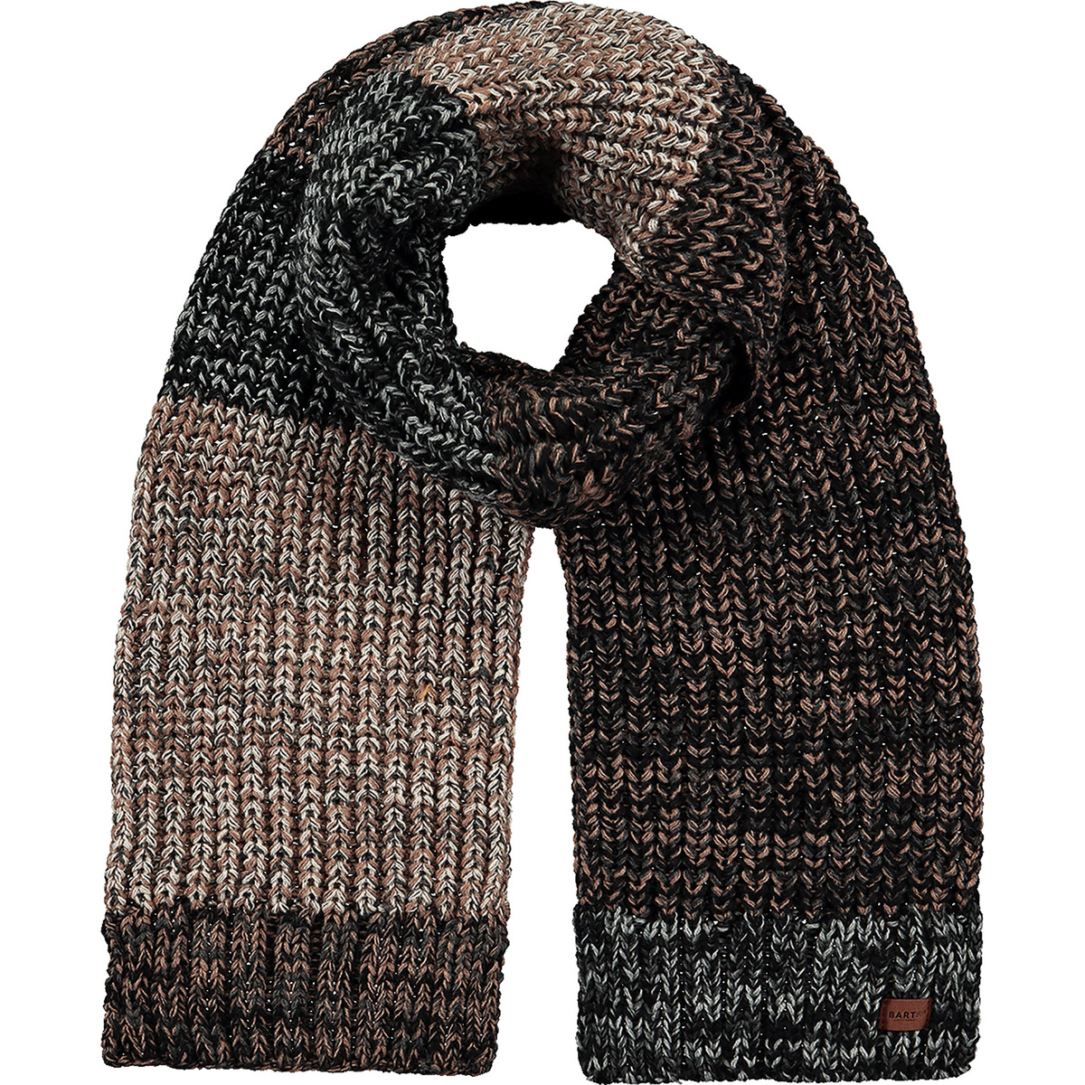 Barts Homme Écharpe Akotan (taille ONE SIZE, Gris)
